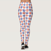 Leggings Coquillages d'Amérique côtière (Dos)