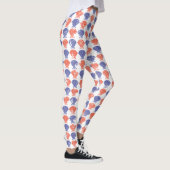 Leggings Coquillages d'Amérique côtière (Droite)
