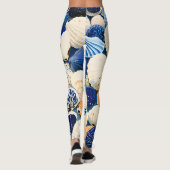 Leggings Coquillages marins d'été (Dos)
