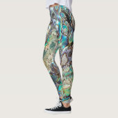 Leggings Coquille de paua de reine (Gauche)