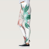 Leggings Corail bleu Mandala Flower (Gauche)