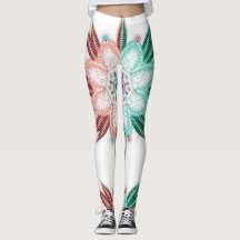 Corail bleu Mandala Flower