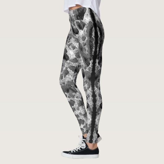 Leggings Corail noir et blanc (Gauche)