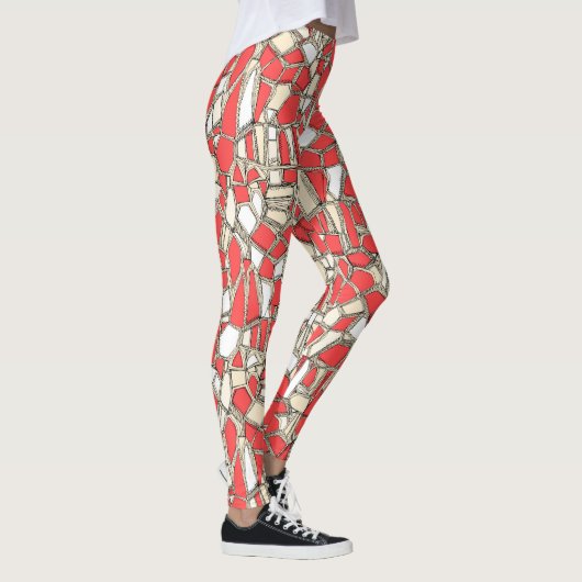 Leggings corail POP BRISÉ (Droite)