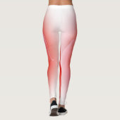 Leggings corail rose rose (Dos)
