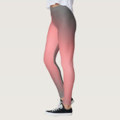 Leggings Coral gris clair de lune ombre effet (Gauche)