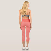 Leggings Coral Rose Capri (Verso)