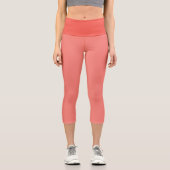 Leggings Coral Rose Capri (Recto)
