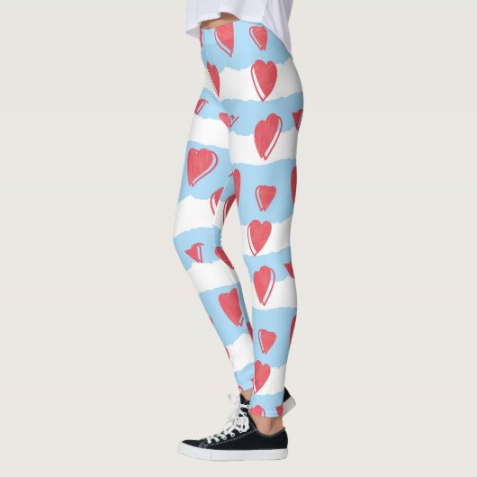 Leggings corazones (Gauche)