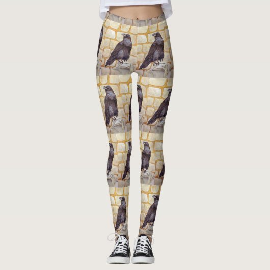 Leggings Corbeau (Devant)