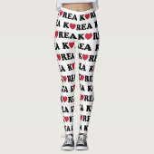 Leggings Corée amour coeur (Devant)