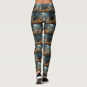 Leggings Corgi Halloween Épouvantable (Dos)