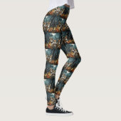 Leggings Corgi Halloween Épouvantable (Droite)