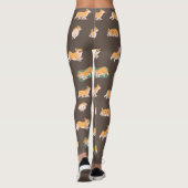 Leggings Corgi joyeux (Dos)