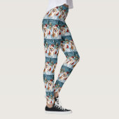 Leggings Corgi Winter Wonderland Christmas Joy (Droite)
