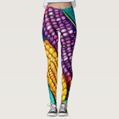 Leggings Corn indien (Devant)