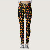 Leggings Corne de bonbons d'Halloween (Devant)