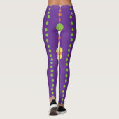 Leggings Corne de bonbons d'Halloween (Dos)