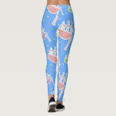 Leggings cornemuses rose pastel (Dos)