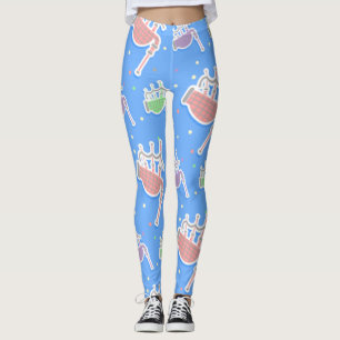 Leggings cornemuses rose pastel