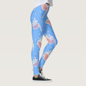 Leggings cornemuses rose pastel (Droite)