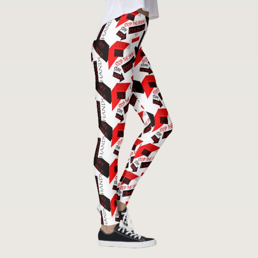 LEGGINGS CORONA VIRUS (Droite)