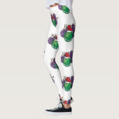 Leggings coronavirus germes snowman (Gauche)