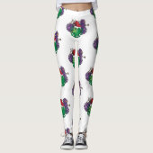 Leggings coronavirus germes snowman (Devant)