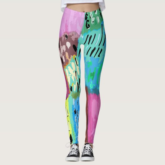 Leggings Correctifs colorés (Devant)
