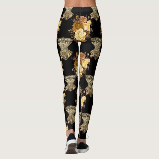 Leggings Corsets & Fleurs (Dos)