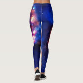 Leggings Cosmos colorés (Dos)