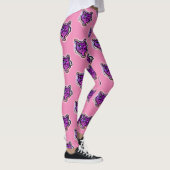 Leggings Cosmos Sparkle Winking Chat Style de dessin (Droite)