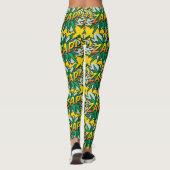 Leggings Cosplay Comédie Livre Pop Art ZAP (Dos)