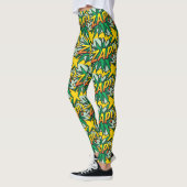 Leggings Cosplay Comédie Livre Pop Art ZAP (Gauche)