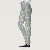 Leggings Cosplay de Lézard Iridescent (Gauche)