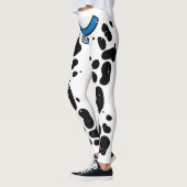 Leggings Costume Dalmatien Bleu Drôle Halloween Chien Homme (Gauche)