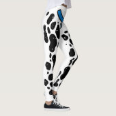 Leggings Costume Dalmatien Bleu Drôle Halloween Chien Homme (Droite)