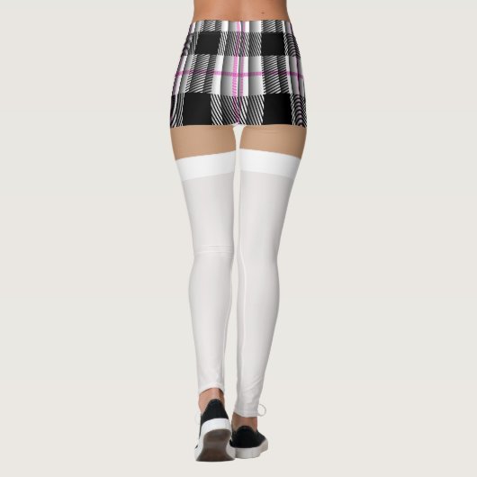 Leggings Costume de fille d'école (chaussettes) (Dos)