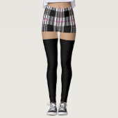 Leggings Costume de fille d'école (lacez) (Devant)