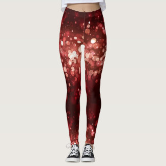 Leggings Costume de Père Noël Moderne Noël Mignon Amusant 