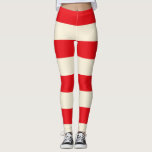 Leggings Costume de poupée de sac<br><div class="desc">Costume de poupée Rag Légendes à rayures rouges et blanches,  parfait pour votre costume de poupée Rag Halloween</div>