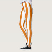 Leggings Costume d'Halloween blanc orange (Gauche)