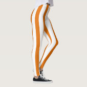 Leggings Costume d'Halloween blanc orange (Droite)
