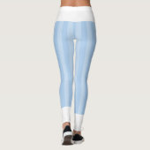 Leggings Costume d'Halloween bleu clair Superhero 2 (Dos)