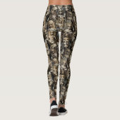 Leggings Costume d'Halloween Déplaisant gothique (Dos)