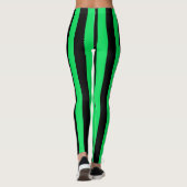Leggings Costume d'Halloween noir et vert (Dos)