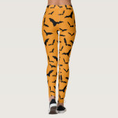 Leggings Costume d'Halloween pour chauves-souris noires et  (Dos)
