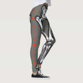 Leggings Costume d'Halloween Scary Skeloton Cust. Legage (Droite)