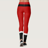 Leggings Costume du Père Noël (Dos)