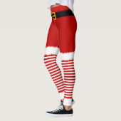 Leggings Costume du Père Noël (Gauche)
